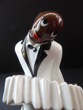 Load image into Gallery viewer, Very Rare ROBJ Collection ART DECO French Jazz Band Accordionist Figurine; c 1928
