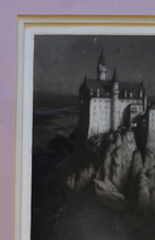 Load image into Gallery viewer, Percival Gaskell Neuschwanstein Castle Mezzotint 1913
