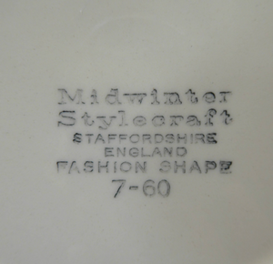 1950s Midwinter Cassandra Ceramics Jessie Tait Stylecraft