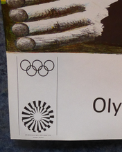 Load image into Gallery viewer, ORIGINAL Vintage Poster for the Olympic Games Held in Munich 1972 Artist: HORST ANTES
