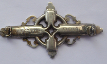 Load image into Gallery viewer, SCOTTISH SILVER: Delicated 1905 Edwardian Adie &amp; Lovekin Ltd Brooch Inset with Agates
