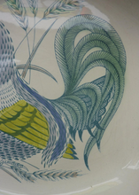 Load image into Gallery viewer, LARGE 1960s Poole Pottery Serving Dish ROOSTER. Designed by Robert Jefferson
