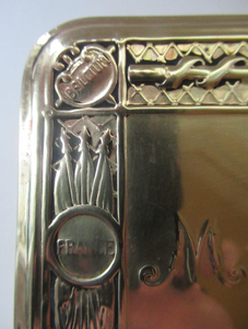 Original WWI Brass Princess Mary Christmas Tin