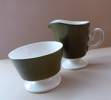 Load image into Gallery viewer, Vintage Complete Set Olive Carlton Ware Oslo Coffee Set 1960s
