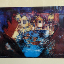 Load image into Gallery viewer, Sylvia von Hartmann Pencil Signed Lithograph White Horse Close Edinburgh
