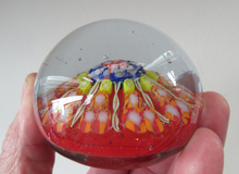 Load image into Gallery viewer, 1950s Scottish Vasart Glass Paperweight
