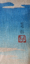 Load image into Gallery viewer, 1930s SHIN HANGA Japanese Print. Water God at Katsushik by Hiroaki Takahashi (1871-1945)
