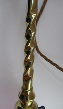 Load image into Gallery viewer, Antique ART NOUVEAU Brass Table Lamp
