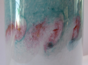 Scottish VASART Art Glass Vase. Etched signature to base; Vintage 1950s
