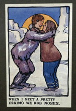 Load image into Gallery viewer, SCOTTISH ART: Charles Rennie Dowell ( 1867 - 1935). Four Little Watercolour Illustrations Relating to the Race for the North Pole in 1909
