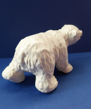 Load image into Gallery viewer, American ART POTTERY Polar Bear by C. Alan Johnson. ALASKAN Figurines. 1980s issue
