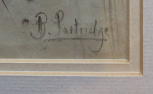 Load image into Gallery viewer, Victorian Pencil Life Study Drapery Study by Sir Bernard Partridge
