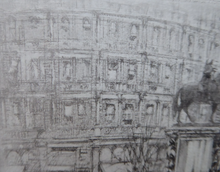 Load image into Gallery viewer, William Walcot Charing Cross London Etching 1919 Signed
