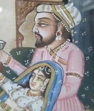 Load image into Gallery viewer, Original Vintage Indian Miniature Watercolour Painting
