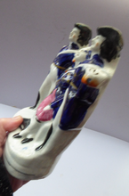 Load image into Gallery viewer, Rare Antique Staffordshire Figurine Representing the Death of Nelson, c 1840

