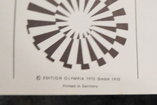 Load image into Gallery viewer, ORIGINAL Vintage Poster for the Olympic Games Held in Munich 1972 Artist: HORST ANTES
