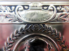 Load image into Gallery viewer, Original WWI Brass Princess Mary Christmas Tin
