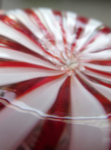 Fratelli Toso A Canne Miniature Glass Vase 1950s