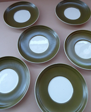 Load image into Gallery viewer, Vintage Complete Set Olive Carlton Ware Oslo Coffee Set 1960s
