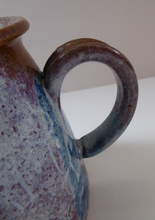 Load image into Gallery viewer, British STUDIO POTTERY. Large Mug with Abstract Floral Motifs. Crich Pottery (Diana Worthy)
