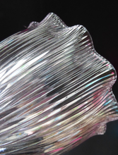 Load image into Gallery viewer, ANTIQUE Edwardian HOLOPHANE Ribbed Glass Lamp Shade
