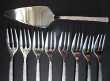 Load image into Gallery viewer, Vintage Viners Studio Pastry Forks by Gerald Benney
