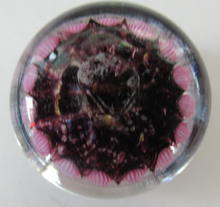 Load image into Gallery viewer, 1970s MINIATURE Scottish Strathearn Glass Paperweight
