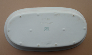 Figgjo Flint, Turi Design. Highly Collectable CLUPEA (Herring) Pattern. 1960s Norwegian Oblong Serving Dish