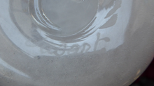 Load image into Gallery viewer, Scottish VASART Art Glass Vase. Etched signature to base; Vintage 1950s
