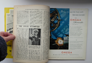 Official Report of the Olympic Games. XVIth Olympiad MELBOURNE 1956. Rare Publication. Soft Cover