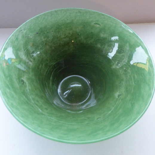 1930s Whitefriars Cloud Glass Bowl