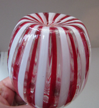 Load image into Gallery viewer, Fratelli Toso A Canne Miniature Glass Vase 1950s
