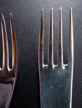 Load image into Gallery viewer, 1960s Robert Welch Alveston Silver Plate Forks
