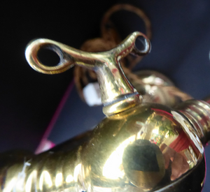 Edwardian Brass Lamp