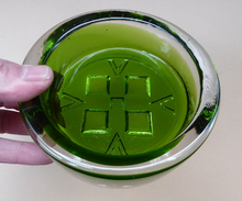 Load image into Gallery viewer, Vintage WEDGWOOD Case Moulded Glass Bowl. Designed by Ronald Stennett-Willson
