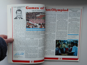 Official Report. British Association Olympic Games 1984. Winter Olympics Sarajevo and XXIII Olympiad Los Angeles. Rare Publication