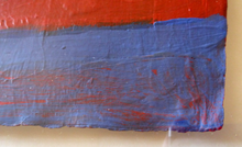 Load image into Gallery viewer, Frank Beanland Abstract Spot Painting Red and Blue Abstract
