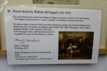Load image into Gallery viewer, Scottish Art for Sale. William McTaggart Sketch for the Oil Painting Do Doggies Go to Heaven
