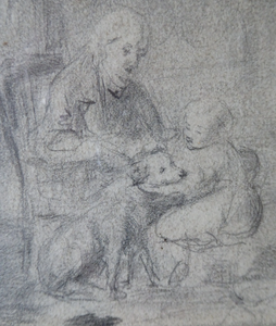 Scottish Art for Sale. William McTaggart Sketch for the Oil Painting Do Doggies Go to Heaven