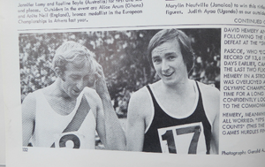 ATHLETICS Arena. Two Official Report of the Commonwealth Games. EDINBURGH 1970. VERY Rare Publications. Soft Cover