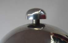 Load image into Gallery viewer, 1930s ART DECO Elkington Silver Plate Sugar Dispenser. Takes the Shape of a Large Shiny Egg with Tripod Feet
