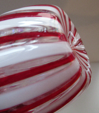 Load image into Gallery viewer, Fratelli Toso A Canne Miniature Glass Vase 1950s
