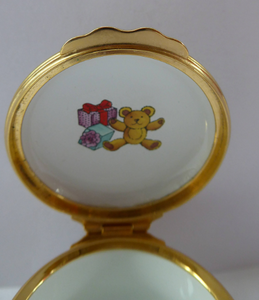 Vintage Halcyon Days Enamels Christmas Box 1995. Bundle of Christmas Presents. Excellent Condition