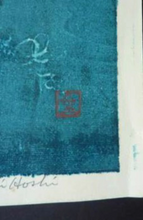 Load image into Gallery viewer, Joichi Hoshi Colour Woodcut Necklace D

