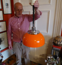 Load image into Gallery viewer, 1970s Guzzini Hanging Ceiling Shade
