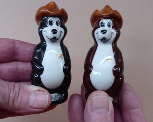 Wade Hamms Beer Bears Salt and Pepper Set