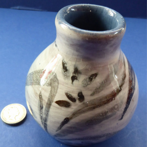 SCOTTISH STUDIO POTTERY Vase by KENNETH ANNAT for Bemersyde Pottery