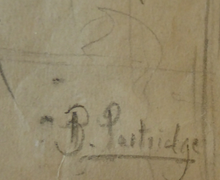 Load image into Gallery viewer, Victorian Pencil Life Study Drapery Study by Sir Bernard Partridge
