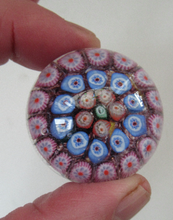 Load image into Gallery viewer, 1970s MINIATURE Scottish Strathearn Glass Paperweight
