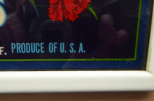 Load image into Gallery viewer, Vintage 1940s American Fruit Box Labels Framed
